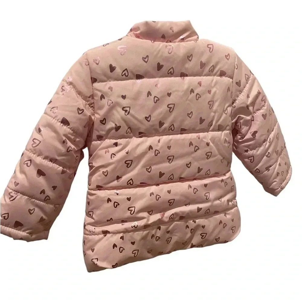 Gymboree Girls' Toddler Heart Print Jacket
